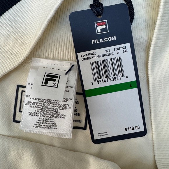 Fila Challenger Pleated Seamless Skort - Picture 4 of 4